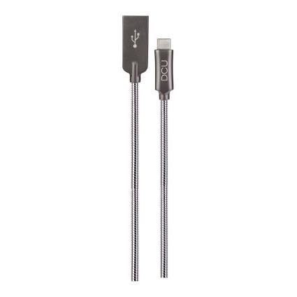 Cabo USB A para USB C DCU Prata