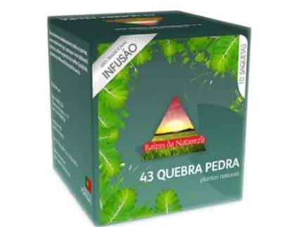 Infusão Nº43 Quebra Pedra Saquetas RAÍZES DA NATUREZA