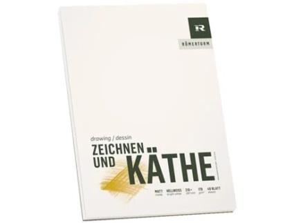 Bloco de Artista RÖMERTURM Drawing & Käthe Din A2