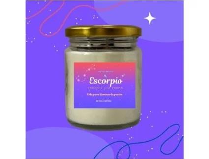 Vela de Cera de Soja Aromática Do Horóscopo de Escorpião FIXPARTS CBB SHOP