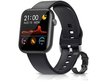 Smartwatch ALIMENTATION Yiz218 Preto