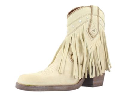 Sapatos de Mulher NEMONIC Camurça Amarelo (37)