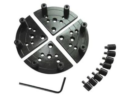 HOLZSTAR 5931055 Kit de placas de madeira com mandíbula de 4 garras