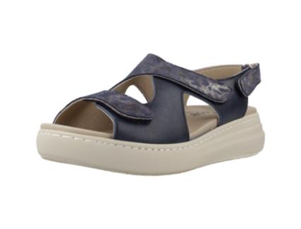 Sapatos de Mulher PINOSOS Sena Tecido Azul (36)