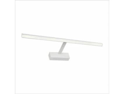 Aplique Led para Iluminar Quadros Espelhos Murais Estilo Tradicional 14W Luz Quente 3000K Branco Acetinado Articulado. 60Cm PAPUQ