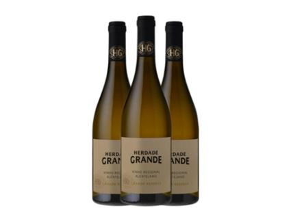 Vinho branco HERDADE GRANDE Branco Alentejo Grande Reserva (0.75 L - 3 Unidades)