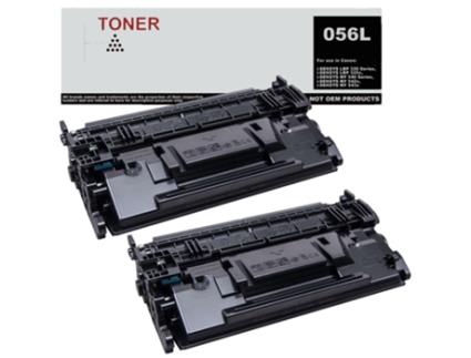 056L Pack 2 Toner Preto Compatível com Canon 3006C002 GENÉRICO