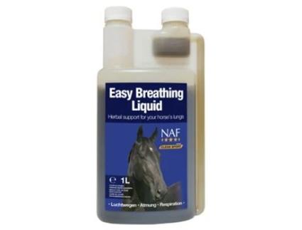 Alimentação Complementar Easy Breathing Liquid 1L Transparentenaf Equine