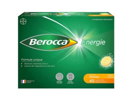 Berocca Energia Sabor Laranja 45 Comprimidos Efervescentes BEROCCA