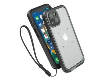 Capa Impermeável Total Protection para iPhone 14 CATALYST Plástico Preto