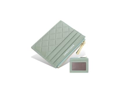 Carteira ATI-PC baellerry curta moda horizontal fecho Cartão para Mulher (Multicor)