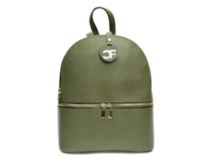 Mochila de Mulher CARLA FERRERI Cf Pele Verde