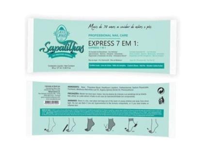 Sapatilhas kit express 7 em 1 para pedicura casco de cavalo Maru