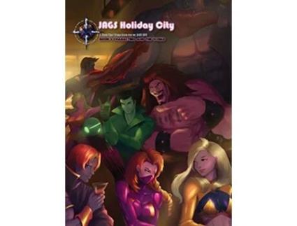 Livro JAGS Holiday City Book 1 A Superheroic World Book for the JAGS RPG de Marco Chacon Eric Chacon (Inglês)