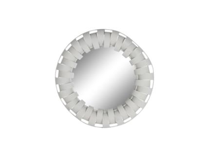 Espelho de parede HOME ESPRIT Branco Moderno 87 x 7,5 x 87 cm