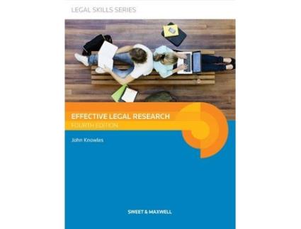 Livro Effective Legal Research de John Knowles (Inglês)