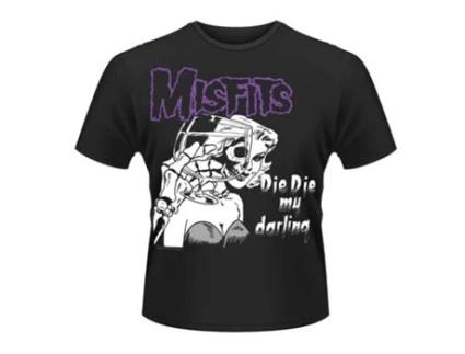 T-shirt MISFITS (L - Preto)