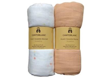 Musselinas de Algodão de Bambu para Bebé 120X120 Cm Muito Macias. Canção de Ninar Do Inverno Do Bebê Recém-Nascido CANTOBLANC