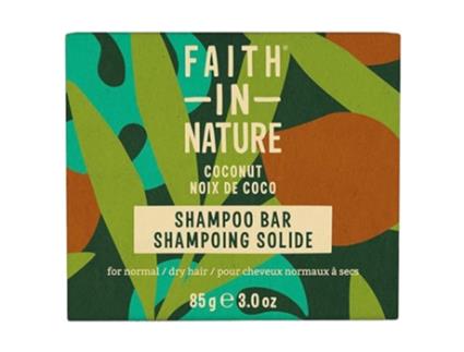 FAITH IN NATURE Champô Sólido de Coco 85 g