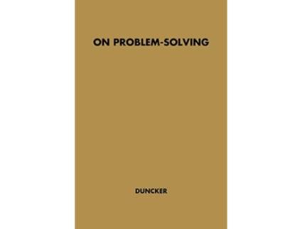 Livro On Problemsolving Godkin Lectures at Harvard University de Karl Duncker Unknown (Inglês)