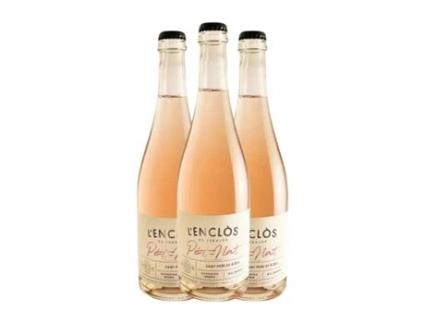 Espumante rosé L'ENCLÒS DE PERALBA Pet-Nat Pétillant Naturel Rosado (0.75 L - 3 Unidades)
