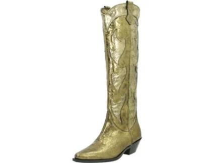 Sapatos de Mulher CURIOSITÈ Pele Dourado (38)