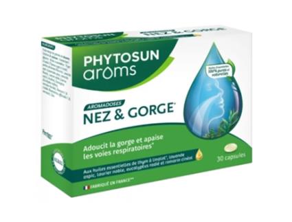 Aromadoses Nariz e Garganta 30 Cápsulas PHYTOSUN ARÔMS