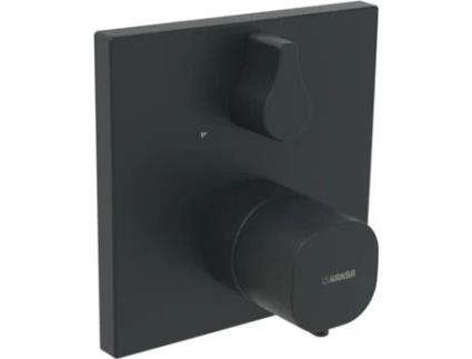 HANSA Hansaliving Misturadora de Duche Conjunto Pré-Montado Termóstato Oculto 81139562 Cor: Preto Mate