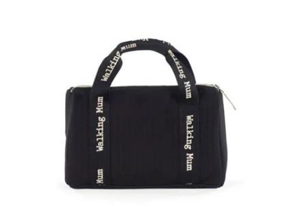 Mini Saco Eco Mum Preto WALKING MUM