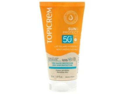 TOPICREM Sun Protect Leite Solar Hidratante Spf50 50 Ml