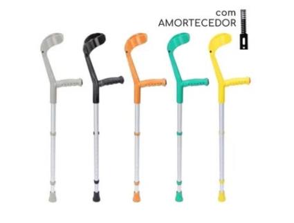 Canadianas Haste Integral Aro Móvel Punho Macio Amortecedor ORTHOSXXI