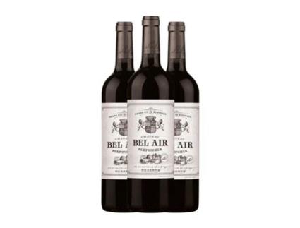 Vinho CHÂTEAU BEL AIR PERPONCHER Rouge Bordeaux Reserva (0.75 L - 3 Unidades)