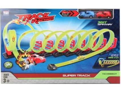 Pista Super SPEEDRACER Múltiplos Loopings