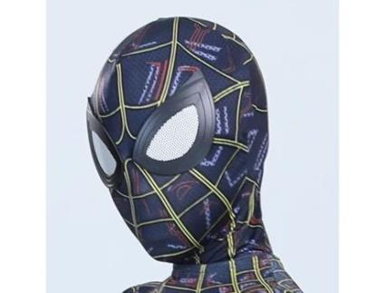 Spiderman Máscara Headgear Homem Aranha Cosplay Stage Props Crianças Spider Man3 Preto