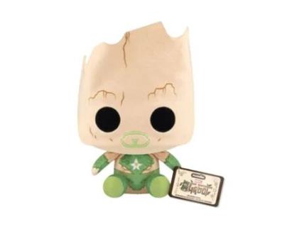 Figura Funko Groot Homem de Ferro Marvel: 85 Anos 7 Pop! Peluche NÓS SOMOS GROOT