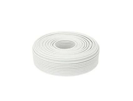 Cabo Coaxial para Antena Tv Bobina 80 Metros Rg6U Tdt Sat