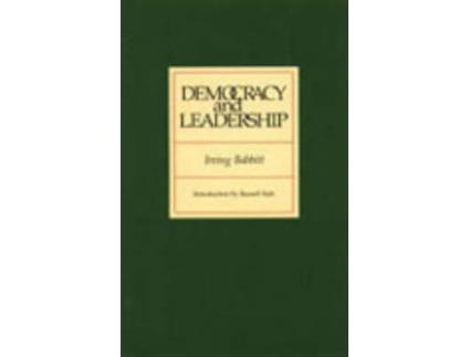 Livro democracy & leadership de irving babbitt (inglês)