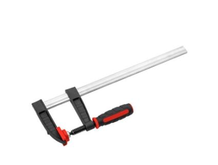 Prensa de Cabo L Braçadeira Parafuso Saliente de 80 Mm em Aço e Nylon Pro 80 X 300Mm D-WORK