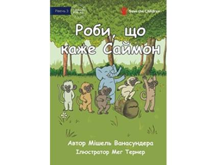 Livro Do What Simon Says ???? ?? ???? ?????? Ukrainian Edition de Michelle Wanasundera (Ucraniano)