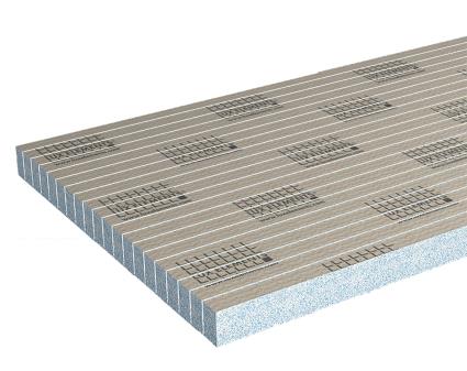 Placa de construção pré-cortada em EPS CASA BANHO LUX SL 50MM 600X2500MM
