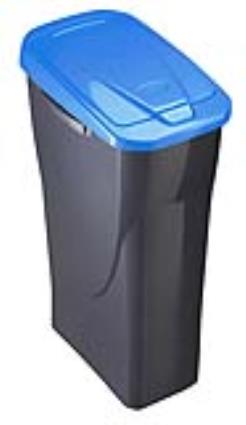 Balde do lixo ECOBIN 25L 21.5X36X51CM AZUL