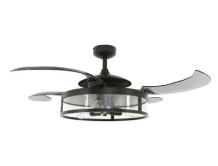 FANAWAY Classic 48In 4Blade Ac Fan/Lt 3E27 Ant-Bk 3Sp-Rc