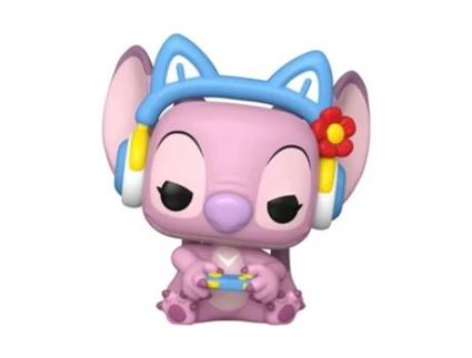 Figura Funko LILO & STITCH Gamer Angel Edição Exclusiva Us Pop! Vinyl