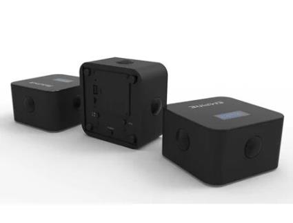 Microfone de mesa preto EMPIRE Media Mic-4 de mesa