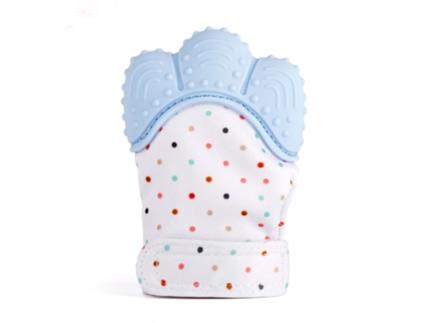 Luva de Dentição para Bebé Azul Clarababy