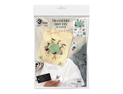 Decalque A4 - Mulheres Ao Redor Do Mundo Graine Créative KI-SIGN