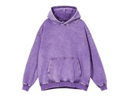 Sweatshirt Vintage de Mulher GCAOKEAO Lã Roxo (2XL)