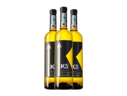 Vinho branco K5 Sobre Lías Hondarribi Zuri Getariako Txakolina (0.75 L - 3 Unidades)