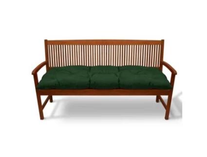 Almofada de Banco Flair Bk 120X50X8Cm Verde Escuro BEAUTISSU