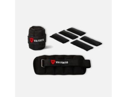 Pesos Ajustáveis para Pernas e Braços Conjunto de 2. VIA FORTIS